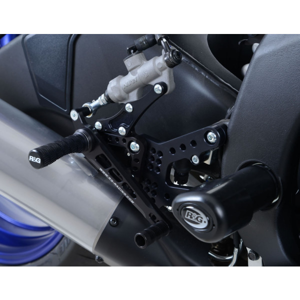R&G Adjustable Rearsets for Yamaha YZF-R6 '06-'16